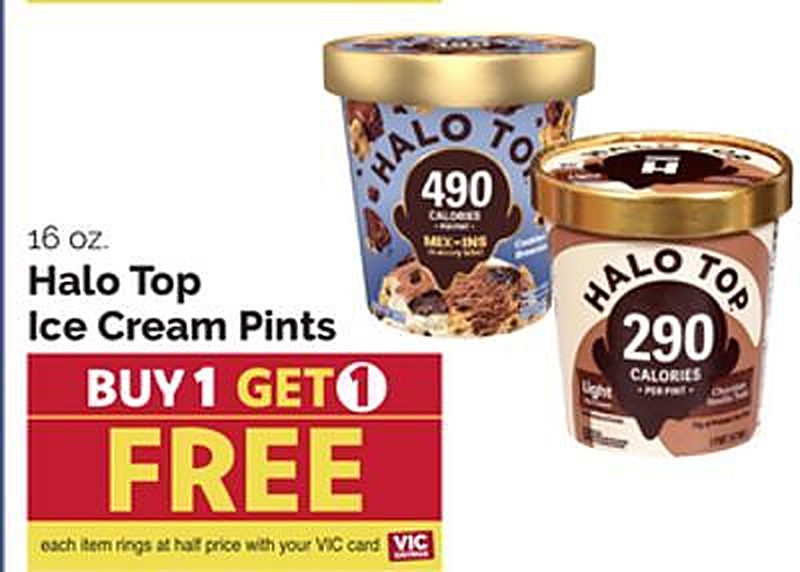 Halo Top Ice Cream Pints