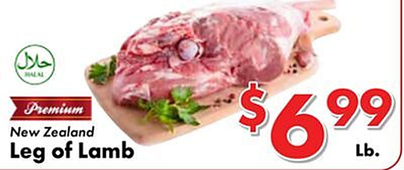 Leg of Lamb - Valley Marketplace weekly ad deal