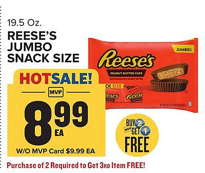 Reese's Jumbo Snack Size
