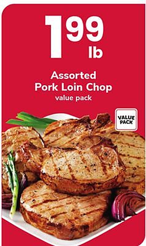 Assorted Pork Loin Chop - Safeway weekly ad deal