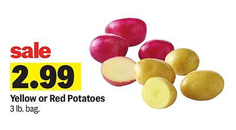 Yellow or Red Potatoes - Meijer weekly ad deal