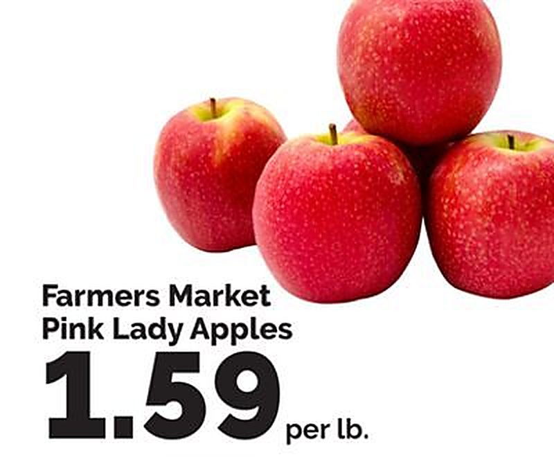 Farmers Market Pink Lady Apples - Harris Teeter weekly ad deal