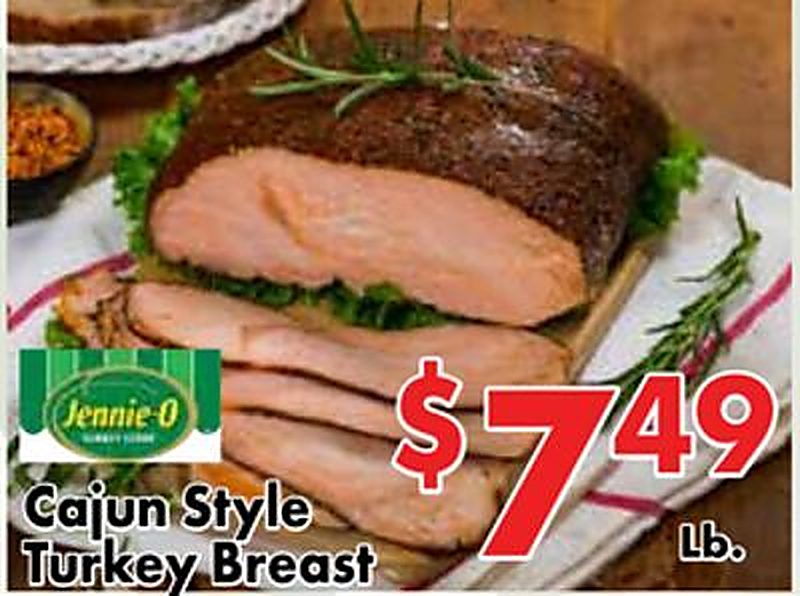 Cajun Style Turkey Breast - Valley Marketplace weekly ad deal