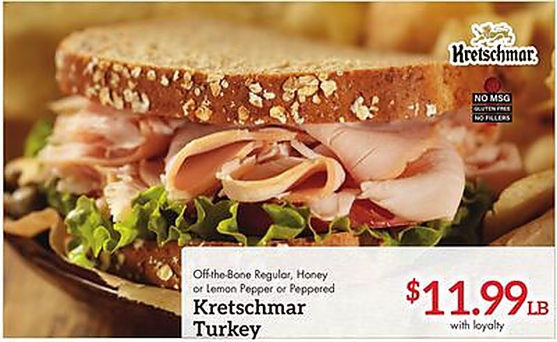 Kretschmar Turkey - Remke Markets weekly ad deal