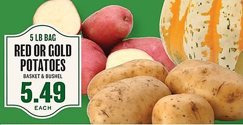 RED OR GOLD POTATOES - Lowes Foods weekly ad deal