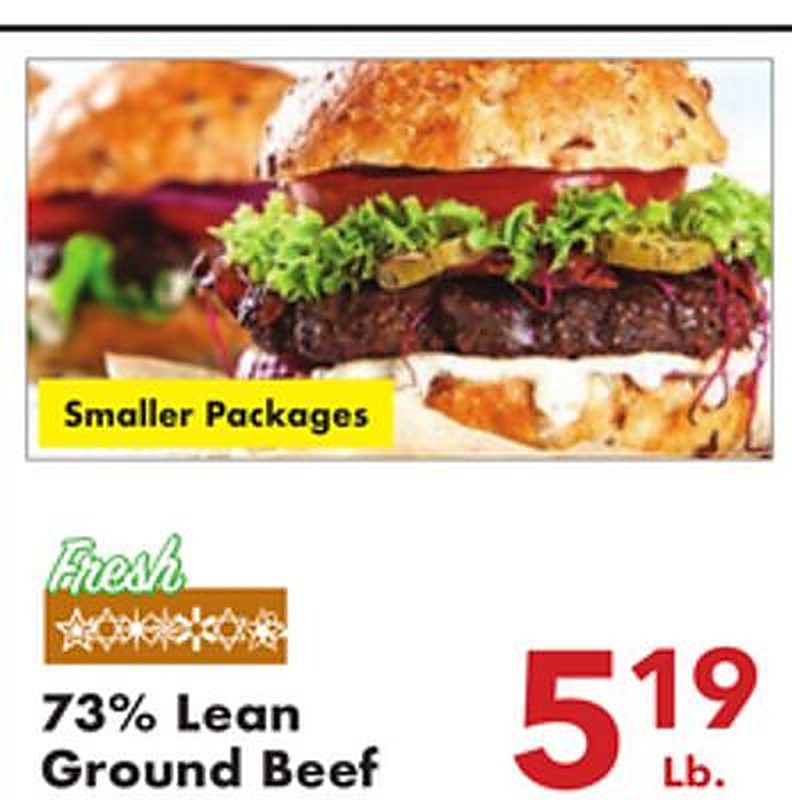 73% Lean Ground Beef - Fairplay Foods weekly ad deal