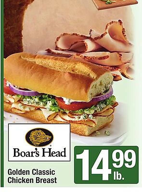 Boar's Head Golden Classic Chicken Breast - Star Market weekly ad deal