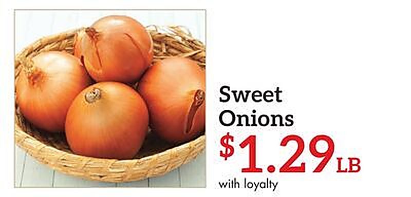 Sweet Onions - Needler's Fresh Market weekly ad deal