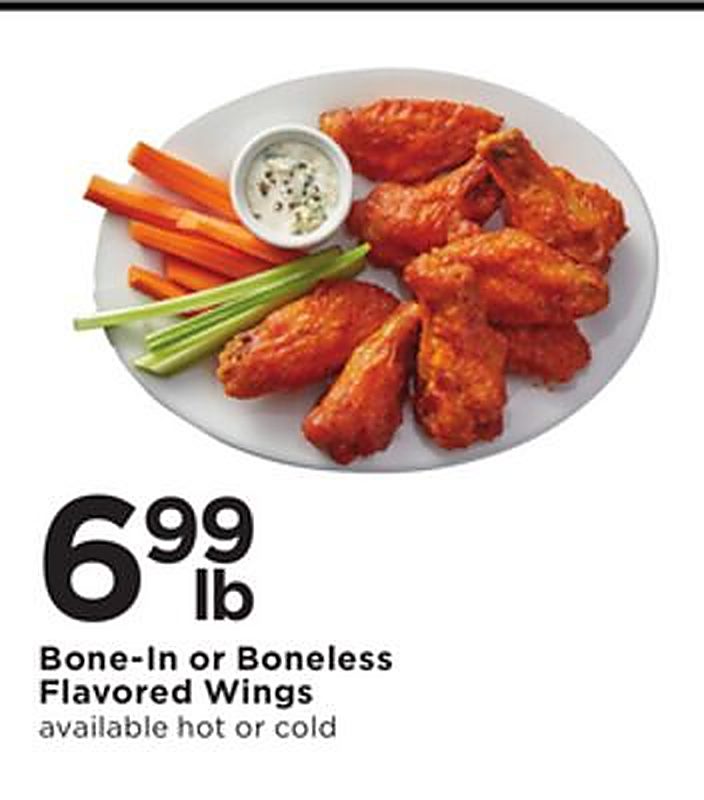 Bone-In or Boneless Flavored Wings - Cub Foods weekly ad deal