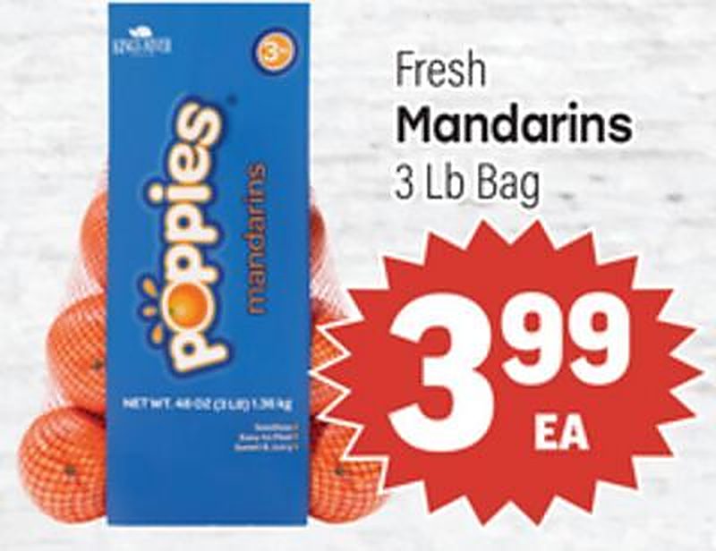 Fresh Mandarins - Tony's Fresh Market weekly ad deal