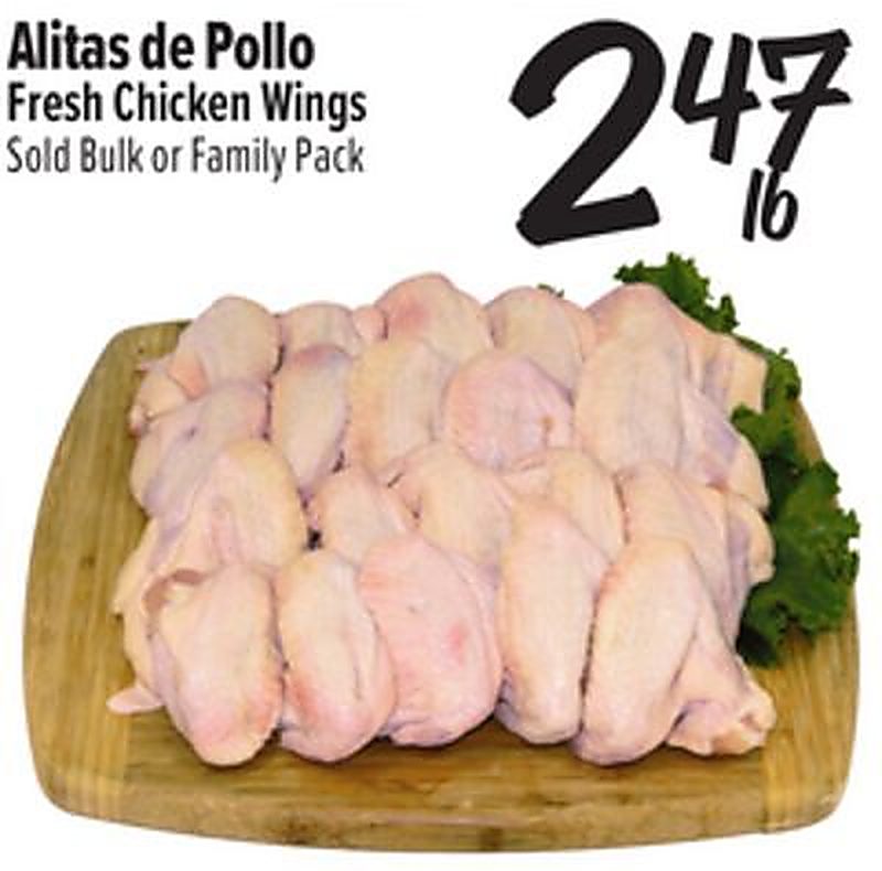 Fresh Chicken Wings - El Super weekly ad deal