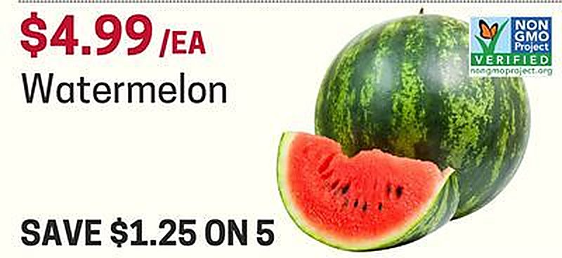 Watermelon - Earth Fare weekly ad deal