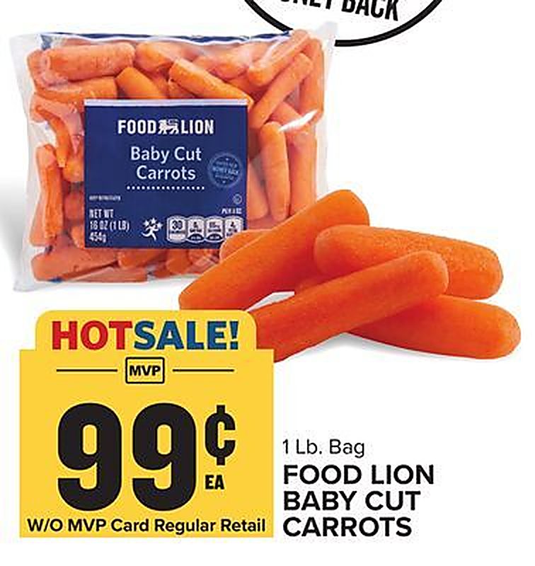Food Lion Baby Cut Carrots - Food Lion weekly ad deal