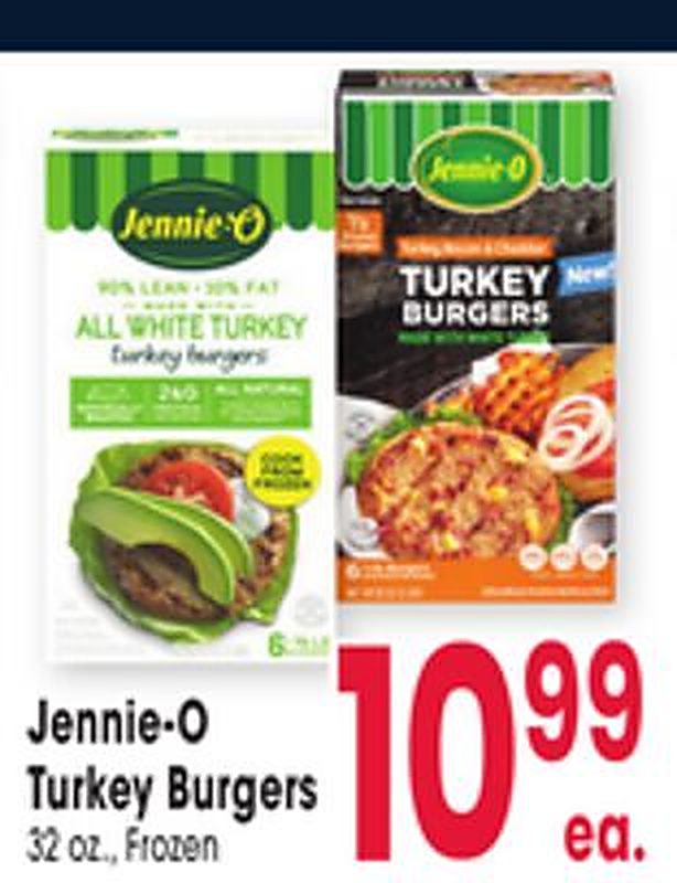Jennie-O Turkey Burgers - Jewel Osco weekly ad deal