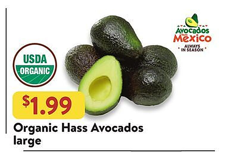 Organic Hass Avocados - Fresh Thyme Market weekly ad deal