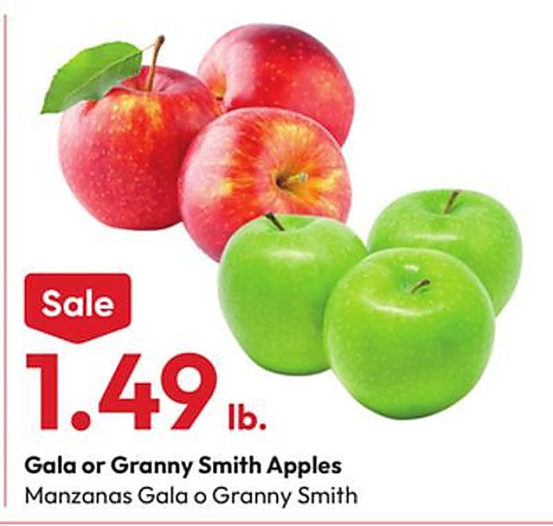 Gala or Granny Smith Apples - Stater Bros weekly ad deal