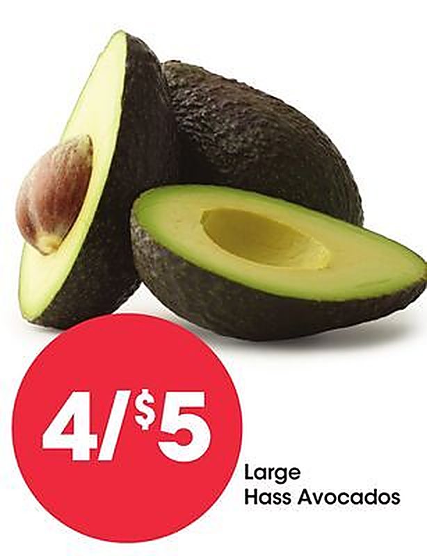 Large Hass Avocados - Foods Co weekly ad deal
