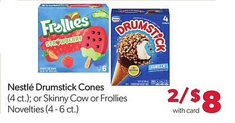 Nestlé Drumstick Cones - VG’s Grocery weekly ad deal