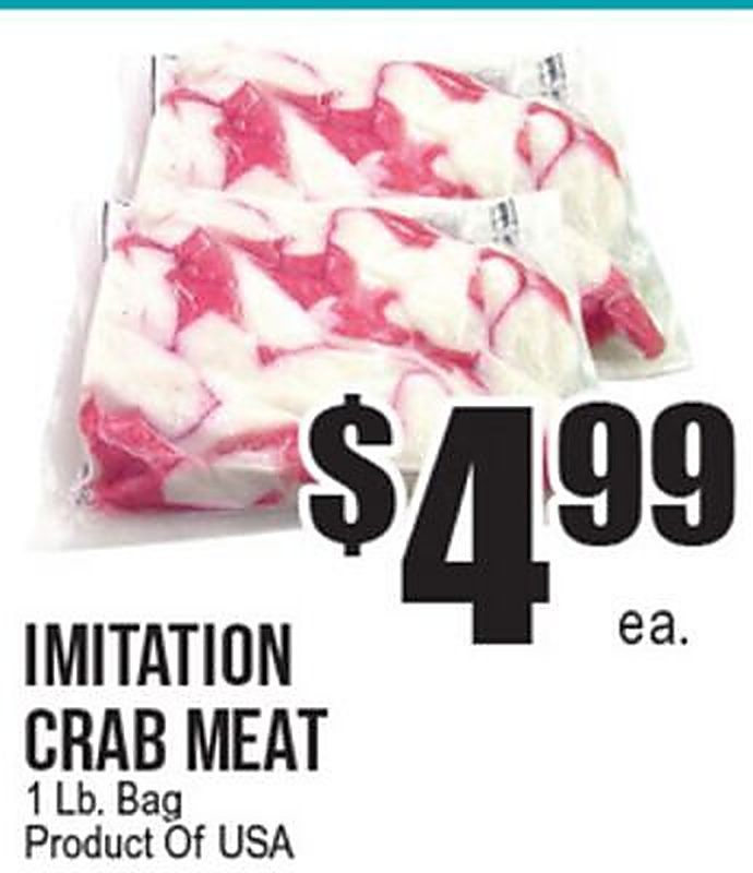 IMITATION CRAB MEAT - Extra Supermarket weekly ad deal