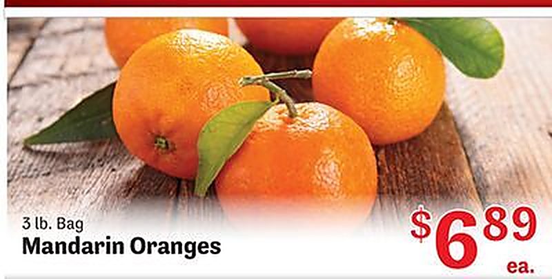 Mandarin Oranges - Food Depot weekly ad deal