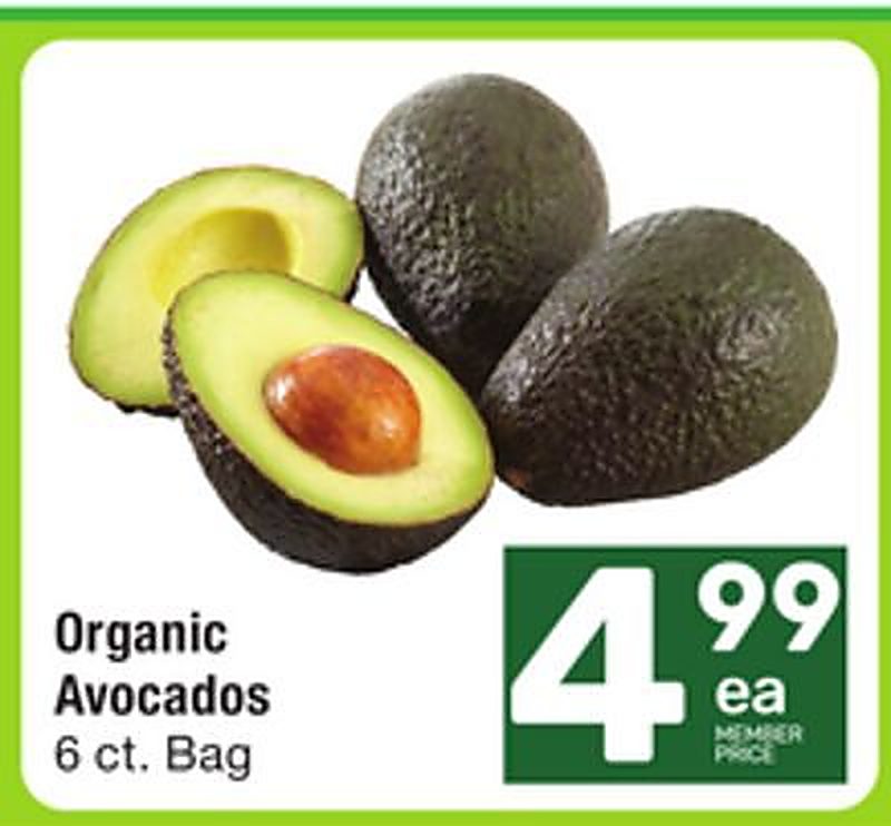 Organic Avocados - Tom Thumb weekly ad deal