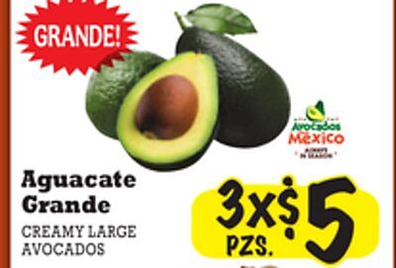 CREAMY LARGE AVOCADOS - La Michoacana Meat Market weekly ad deal