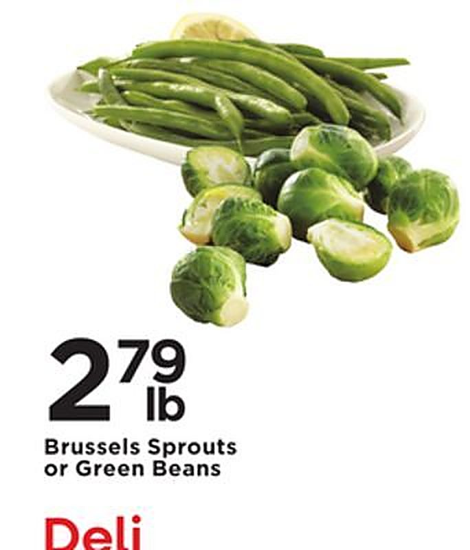 Brussels Sprouts or Green Beans - Cub Foods weekly ad deal