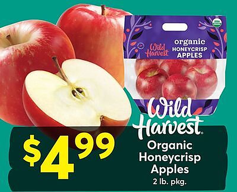 Wild Harvest Organic Honeycrisp Apples - Dierbergs weekly ad deal