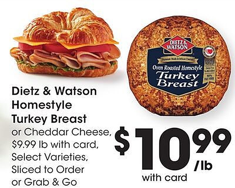 Dietz & Watson Homestyle Turkey Breast - Pick 'n Save weekly ad deal