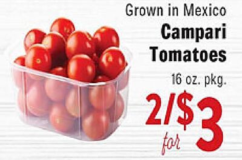 Grown in Mexico Campari Tomatoes - Rio Valley Market weekly ad deal