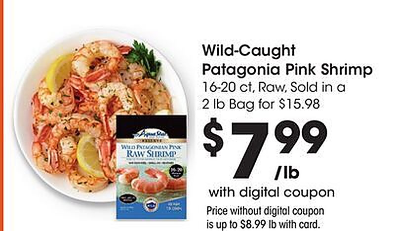 Wild-Caught Patagonia Pink Shrimp - QFC weekly ad deal