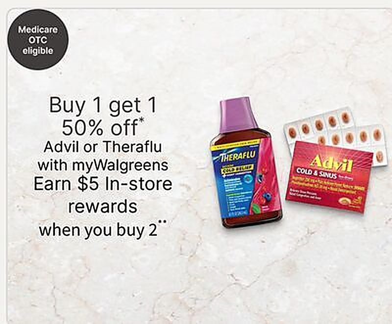 Advil or Theraflu