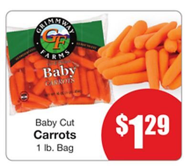 Baby Cut Carrots - Marcs weekly ad deal