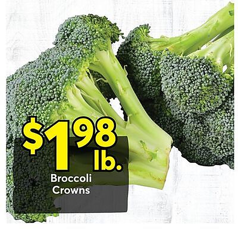 Broccoli Crowns - Dierbergs weekly ad deal