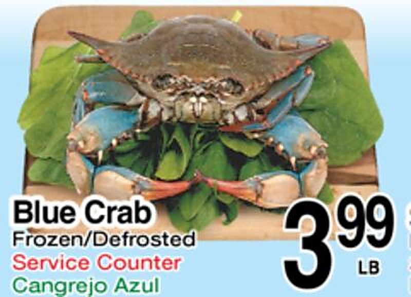Blue Crab - Superior Grocers weekly ad deal