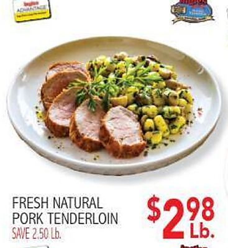FRESH NATURAL PORK TENDERLOIN - Ingles Markets weekly ad deal