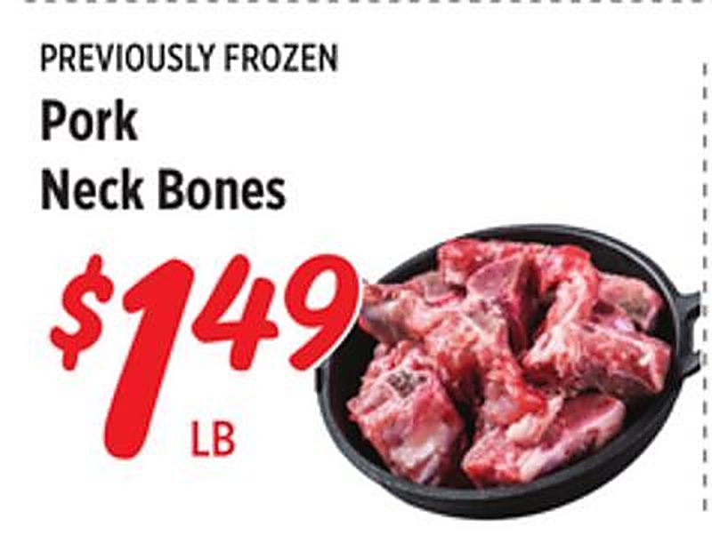 Pork Neck Bones - Rouses Markets weekly ad deal