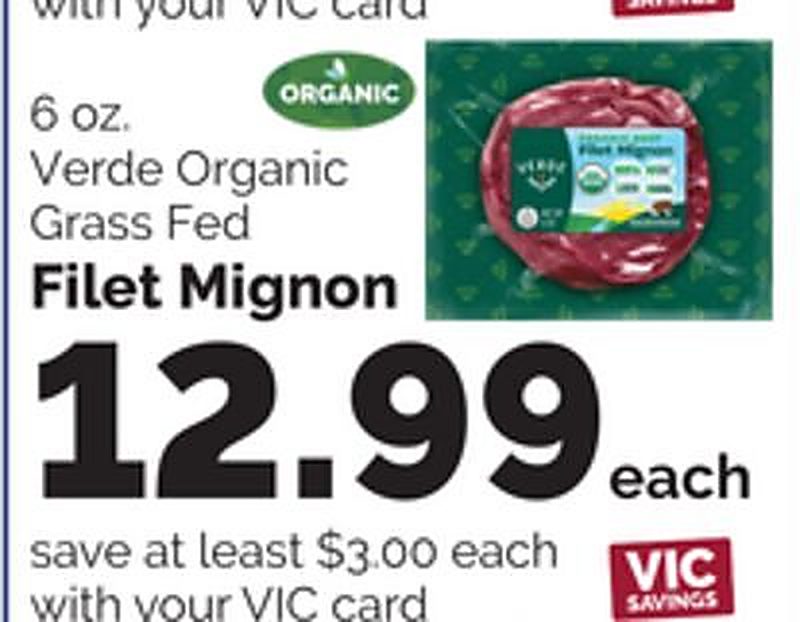Filet Mignon - Harris Teeter weekly ad deal