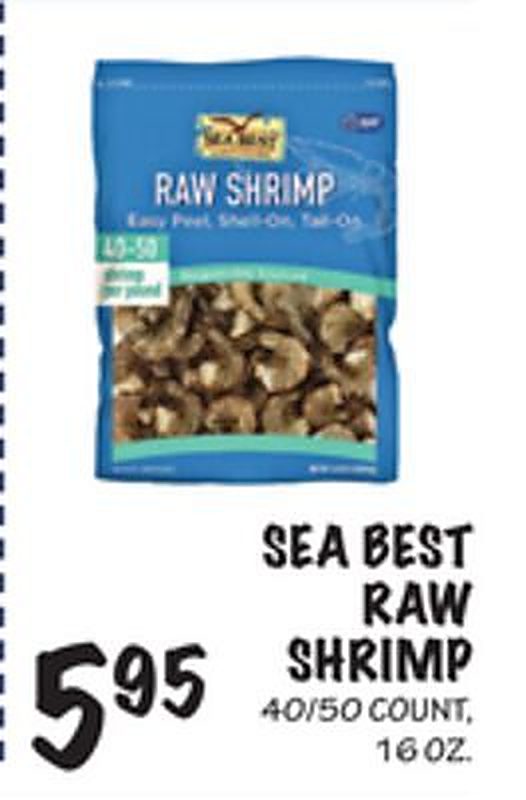 SEA BEST RAW SHRIMP - Foodarama weekly ad deal