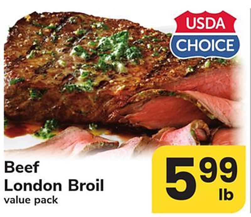 Beef London Broil - Safeway weekly ad deal