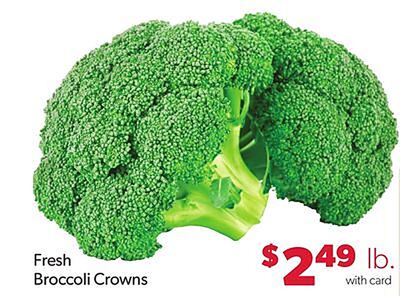 Fresh Broccoli Crowns - Family Fare weekly ad deal