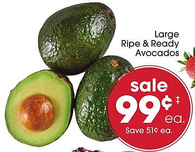 Large Ripe & Ready Avocados - Giant Eagle weekly ad deal