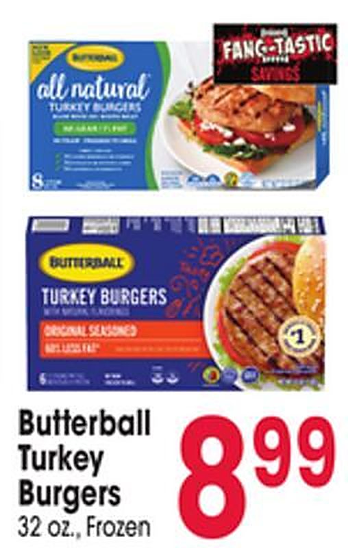 Butterball Turkey Burgers - Jewel Osco weekly ad deal