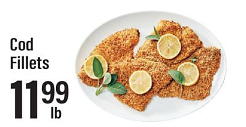 Cod Fillets - Lowes Foods weekly ad deal
