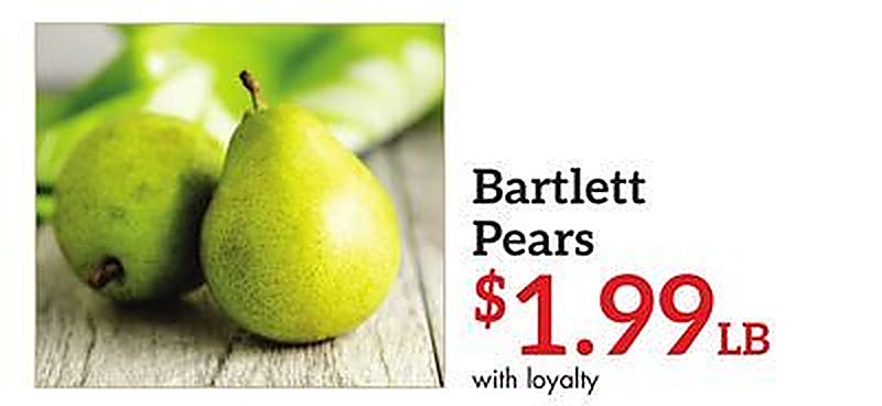 Bartlett Pears - Remke Markets weekly ad deal