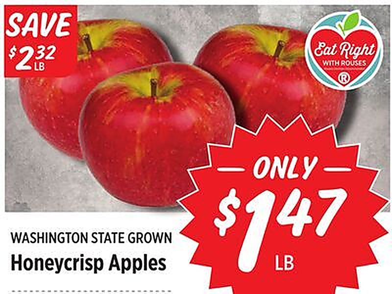 Honeycrisp Apples - Rouses Markets weekly ad deal