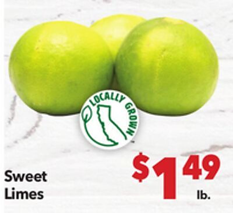Sweet Limes - Vallarta Supermarkets weekly ad deal