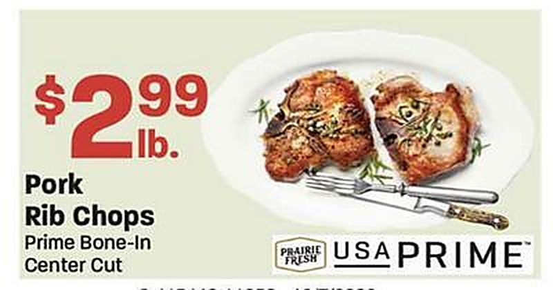 Pork Rib Chops - Maceys weekly ad deal