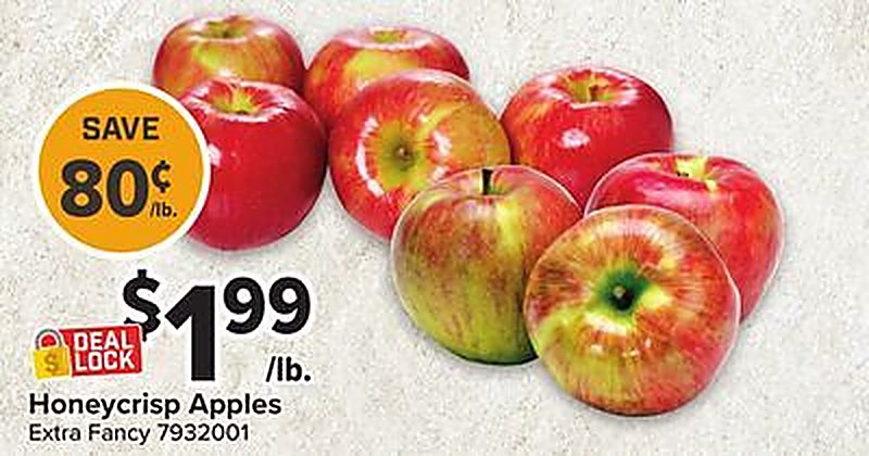 Honeycrisp Apples - Giant Food weekly ad deal