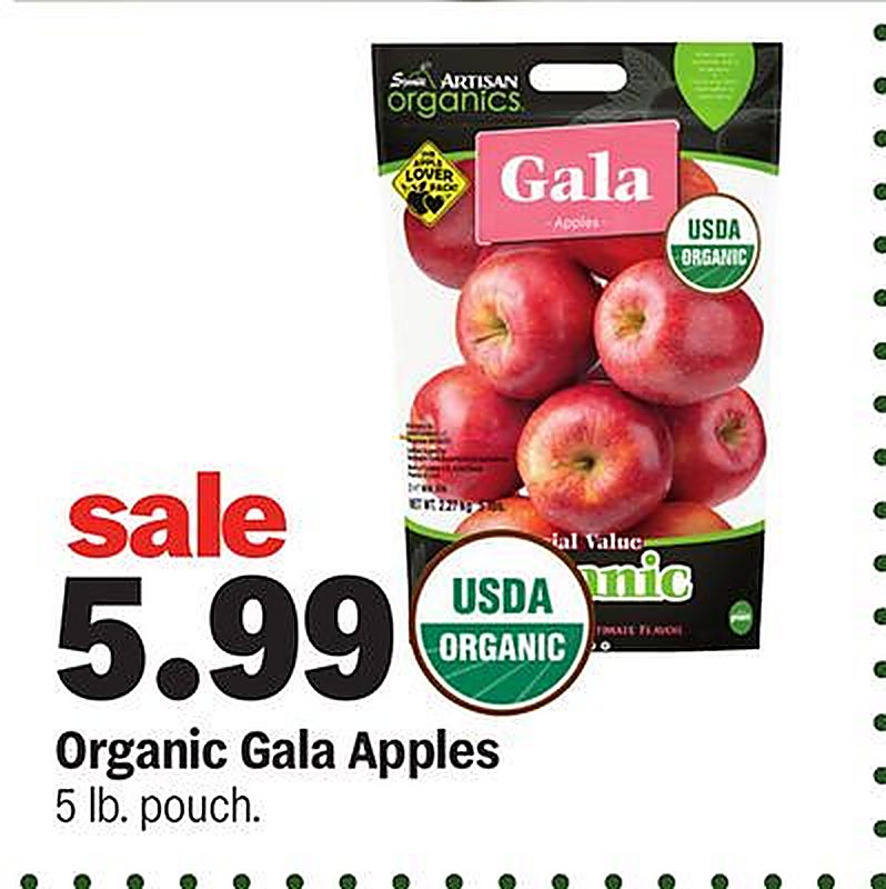 Organic Gala Apples - Meijer weekly ad deal